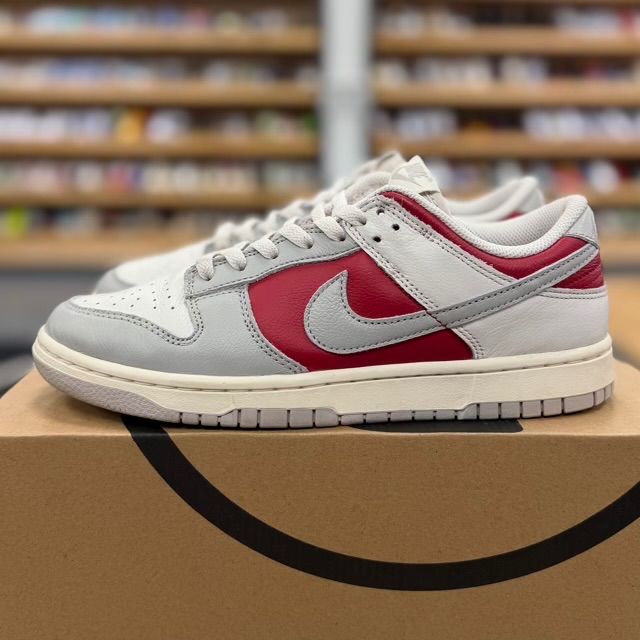 Nike Dunk Low Light Iron Ore Gym Red - Preowned