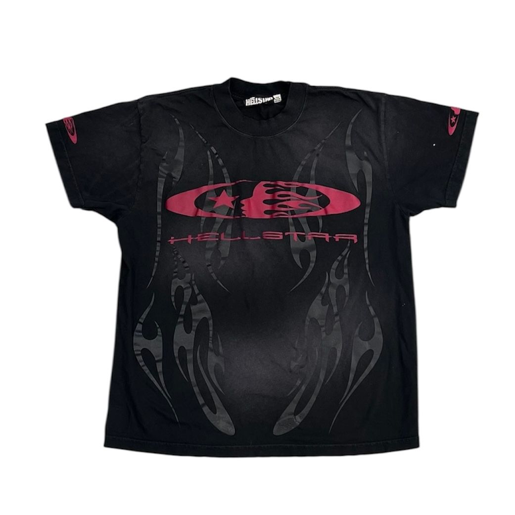 Hellstar Sports Flame Tee (Black) - Preowned