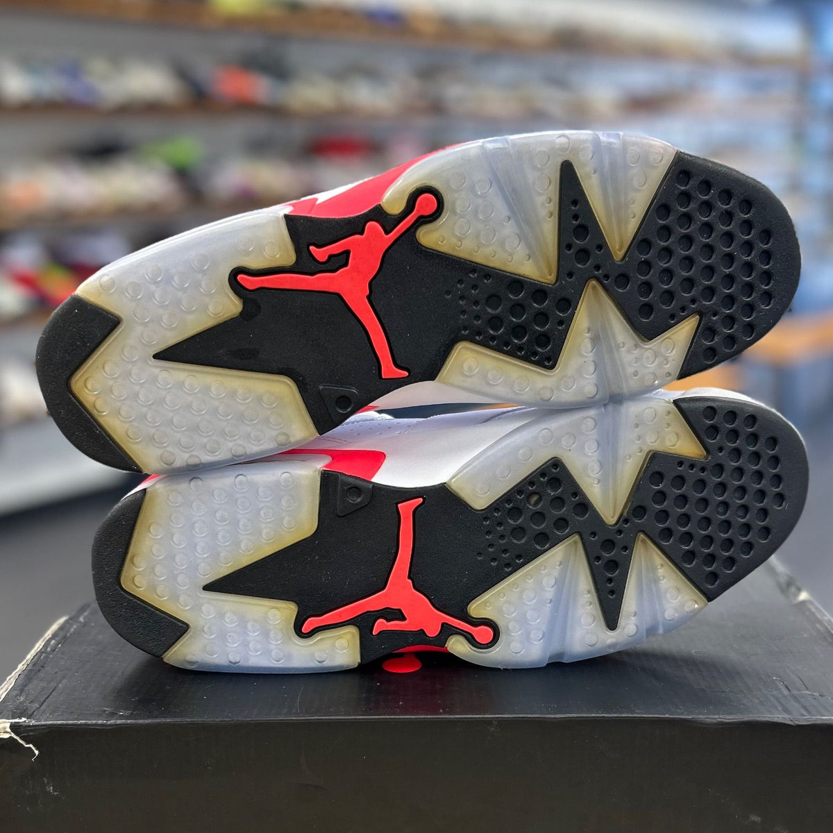 Jordan 6 Retro Infrared White (2014) - Preowned