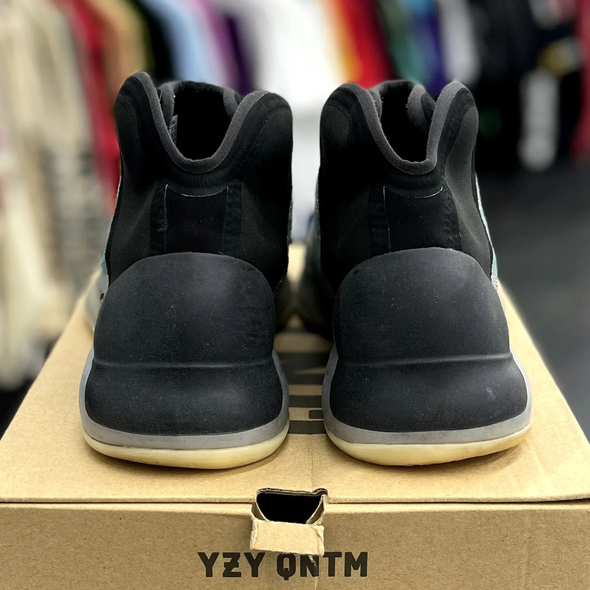 adidas Yeezy QNTM Teal Blue - Preowned