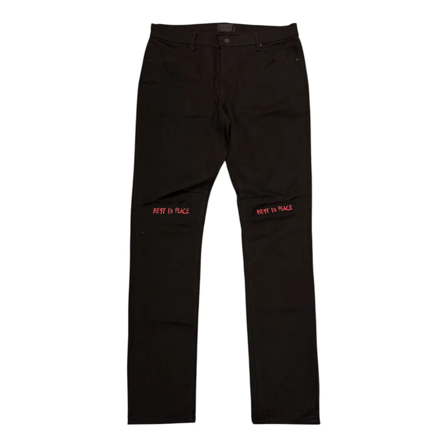 RTA Red Cross Jeans (Black) - Preowned