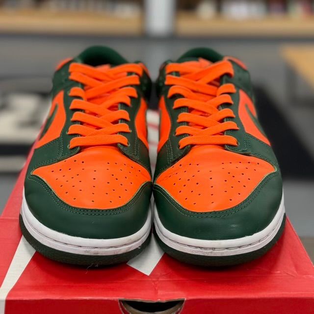 Nike Dunk Low Retro Miami Hurricanes - Preowned