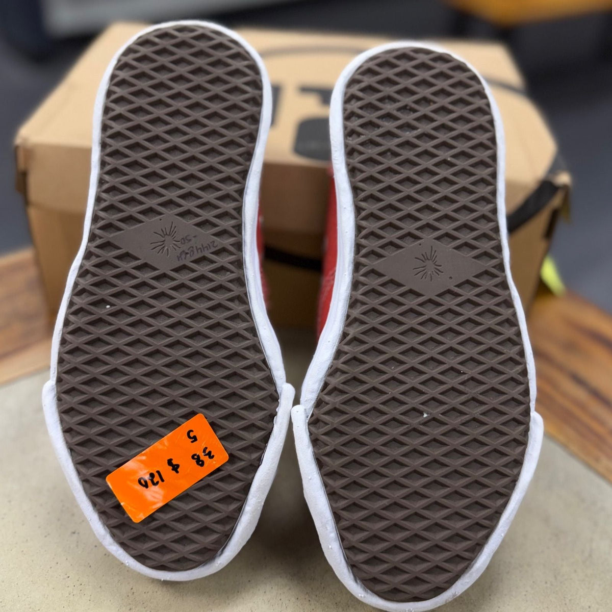 Maison Mihara Yasuhiro Peterson OG Sole Canvas Low Orange - Preowned