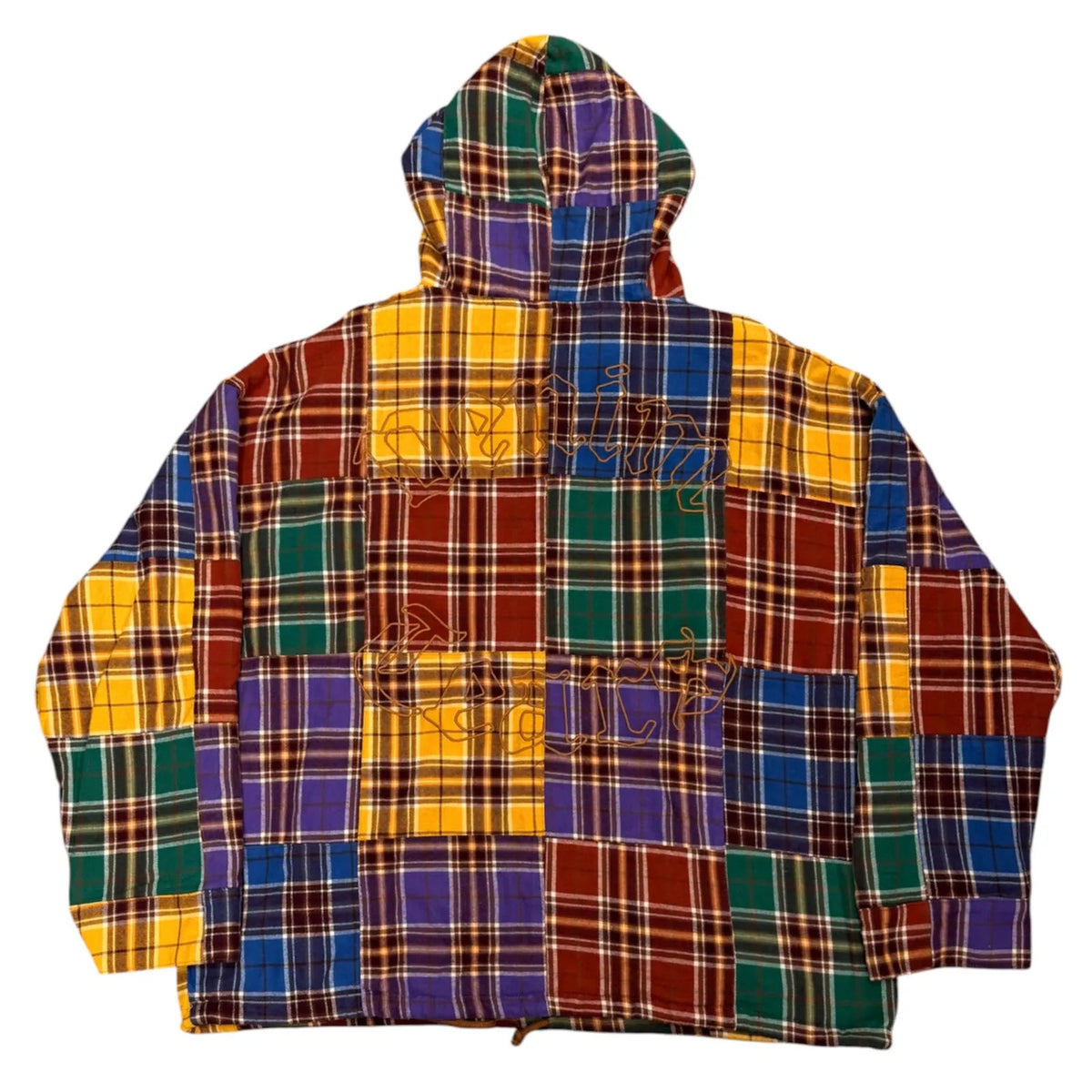 Denim Tears MVP Plaid Patchwork Pullover Multicolor - Preowned