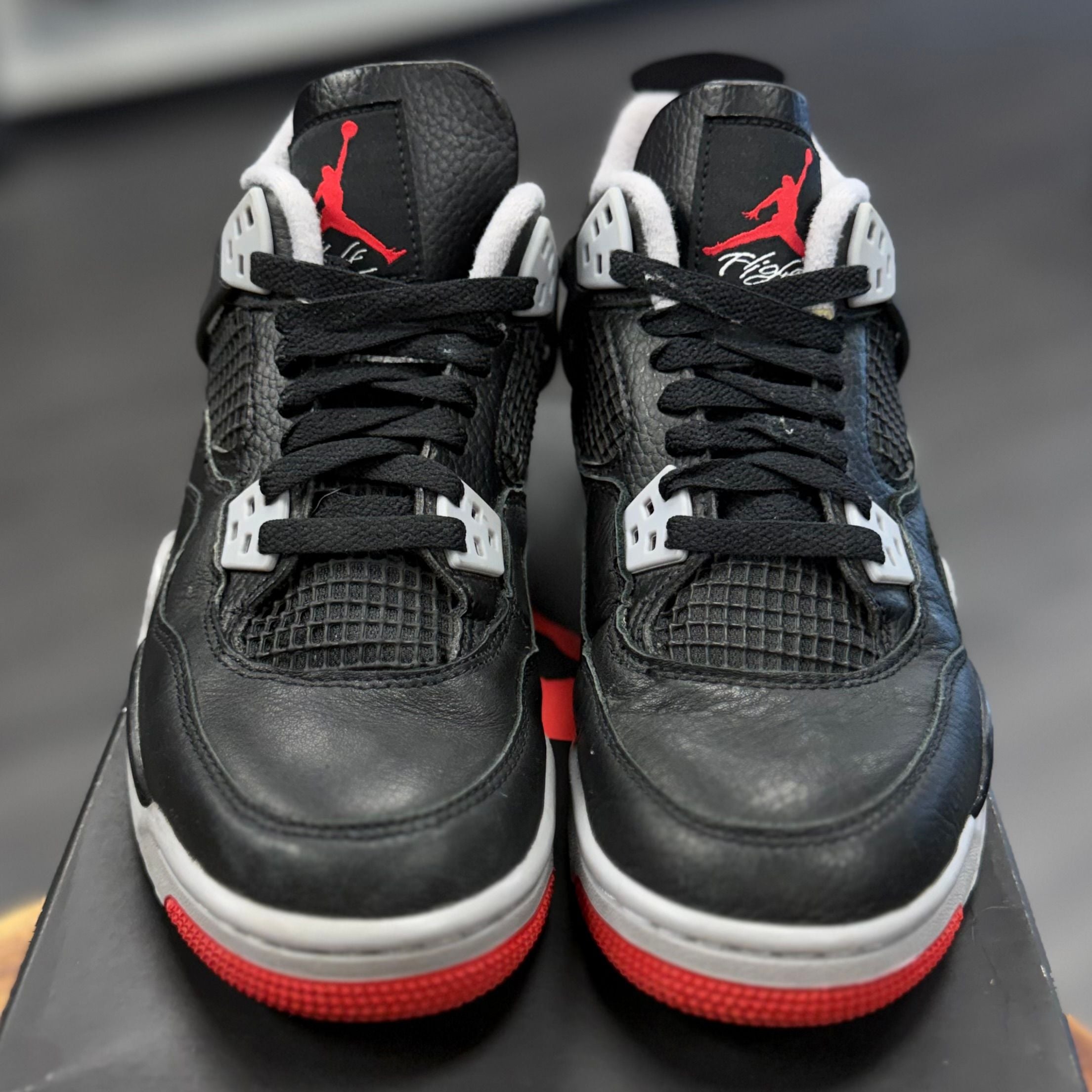 Jordan 4 Retro Bred Reimagined (GS) - Preowned