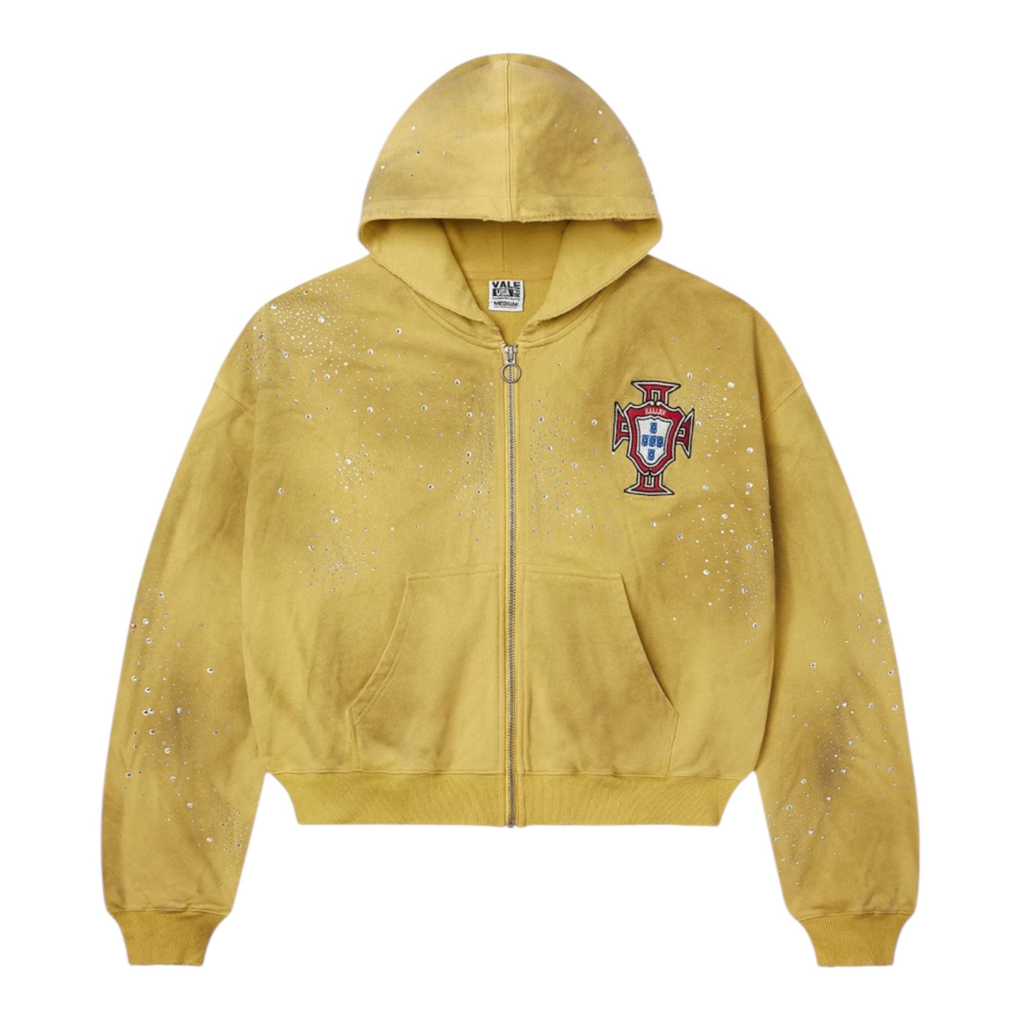 Vale Forever Sun Clustered Zip Up (Yellow)