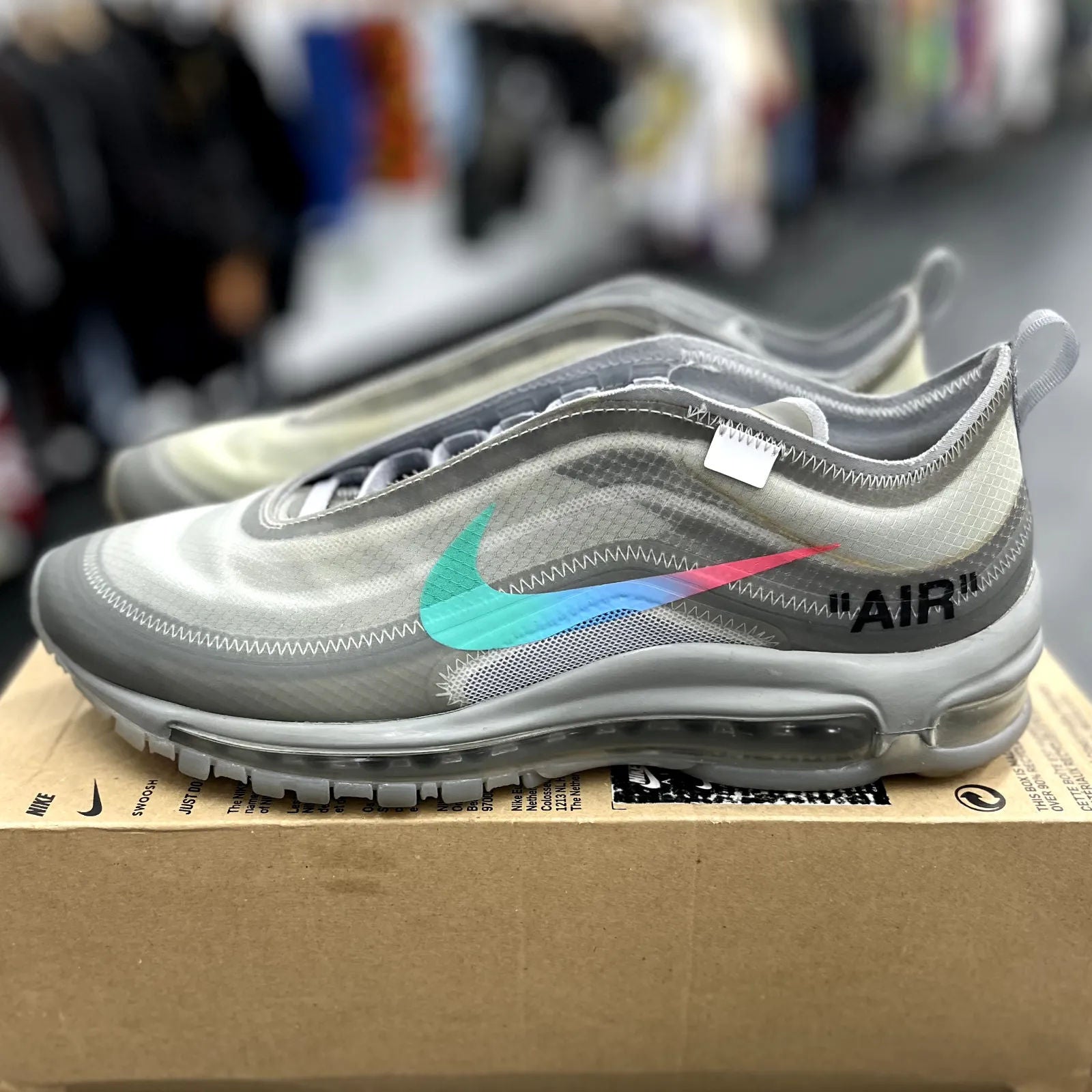 Nike Air Max 97 Off-White Menta - Preowned