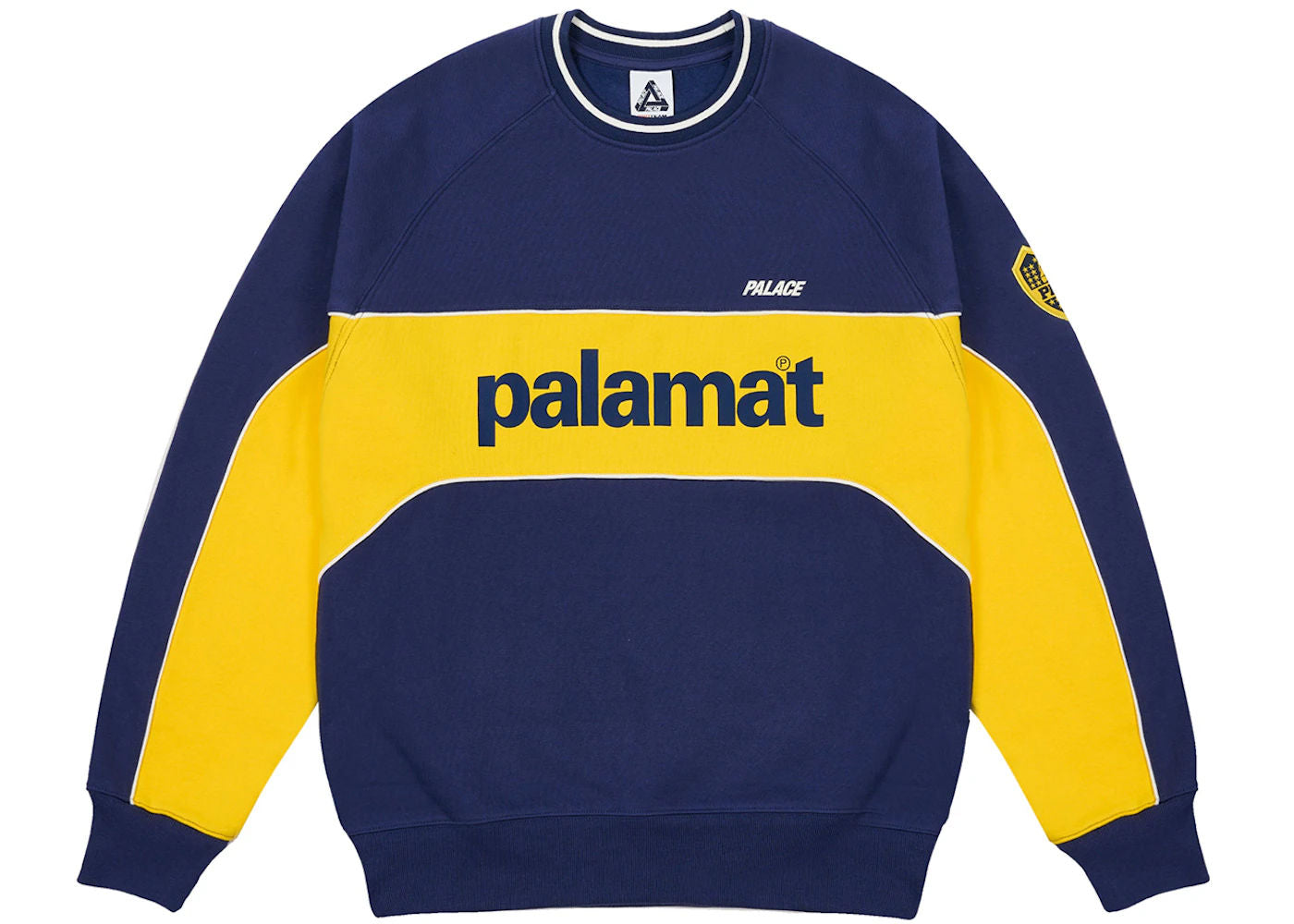 Palace Palamat Crew Navy/Yellow