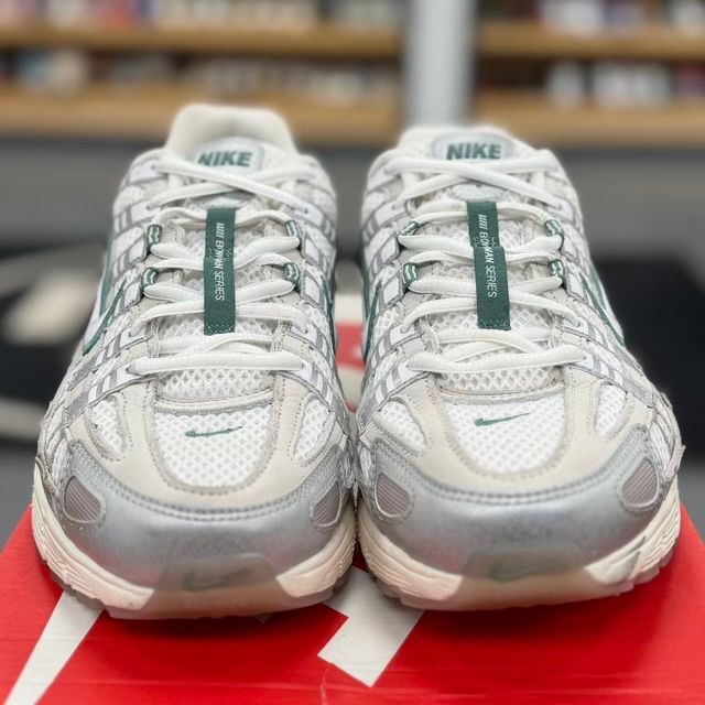Nike P-6000 Premium Light Bone Bicoastal Green - Preowned