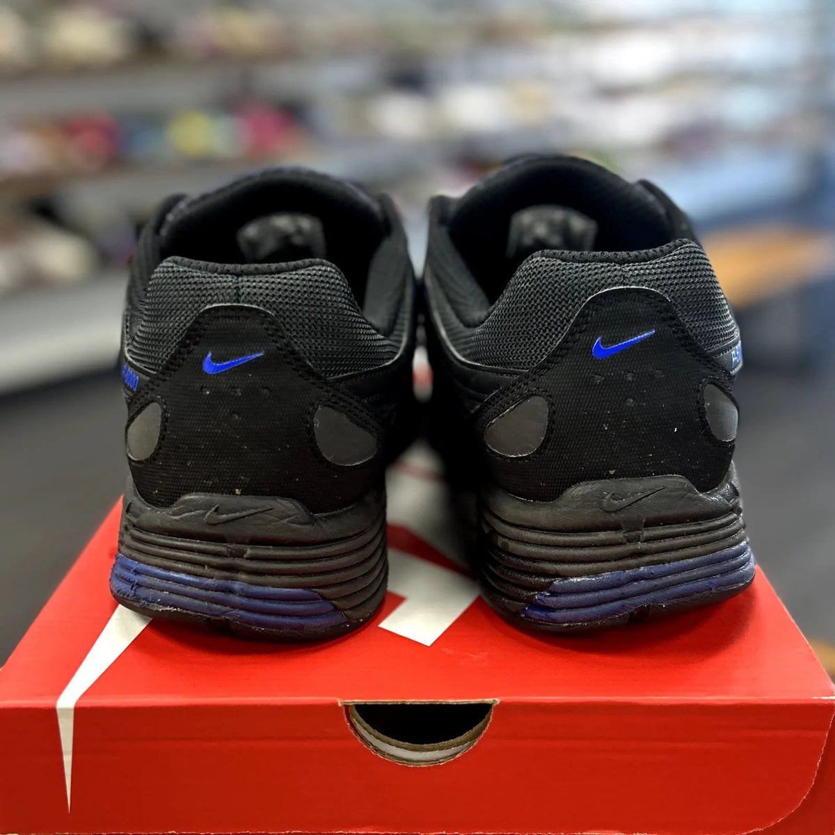 Nike P-6000 Black Anthracite Blue Void - Preowned