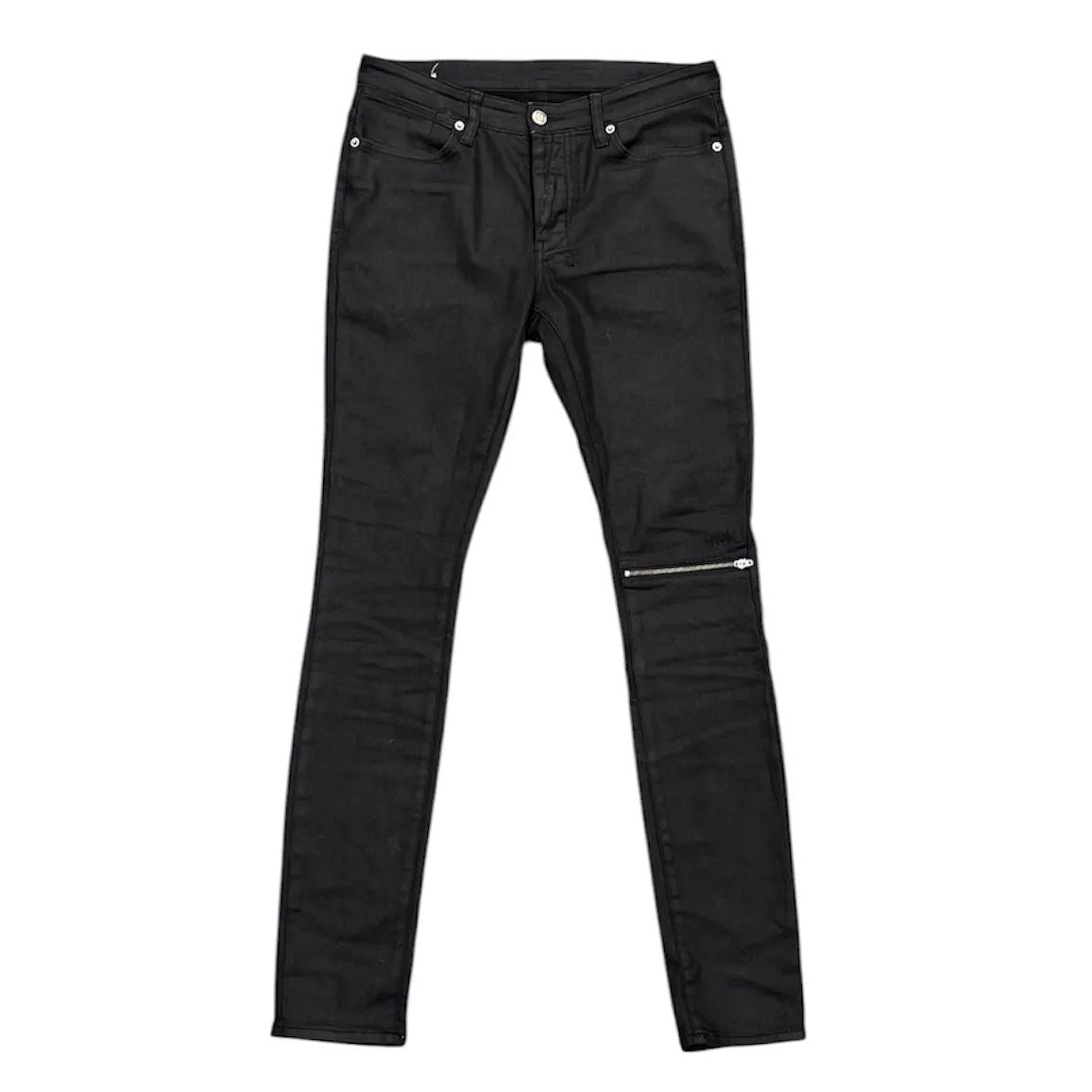 Ksubi Van Winkle Waxed Caged Jean (Black) - Preowned