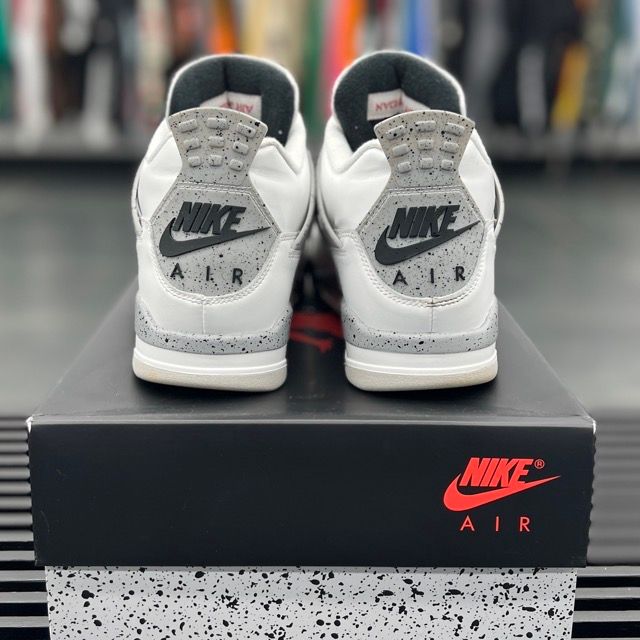 Jordan 4 Retro White Cement (2025) - Preowned