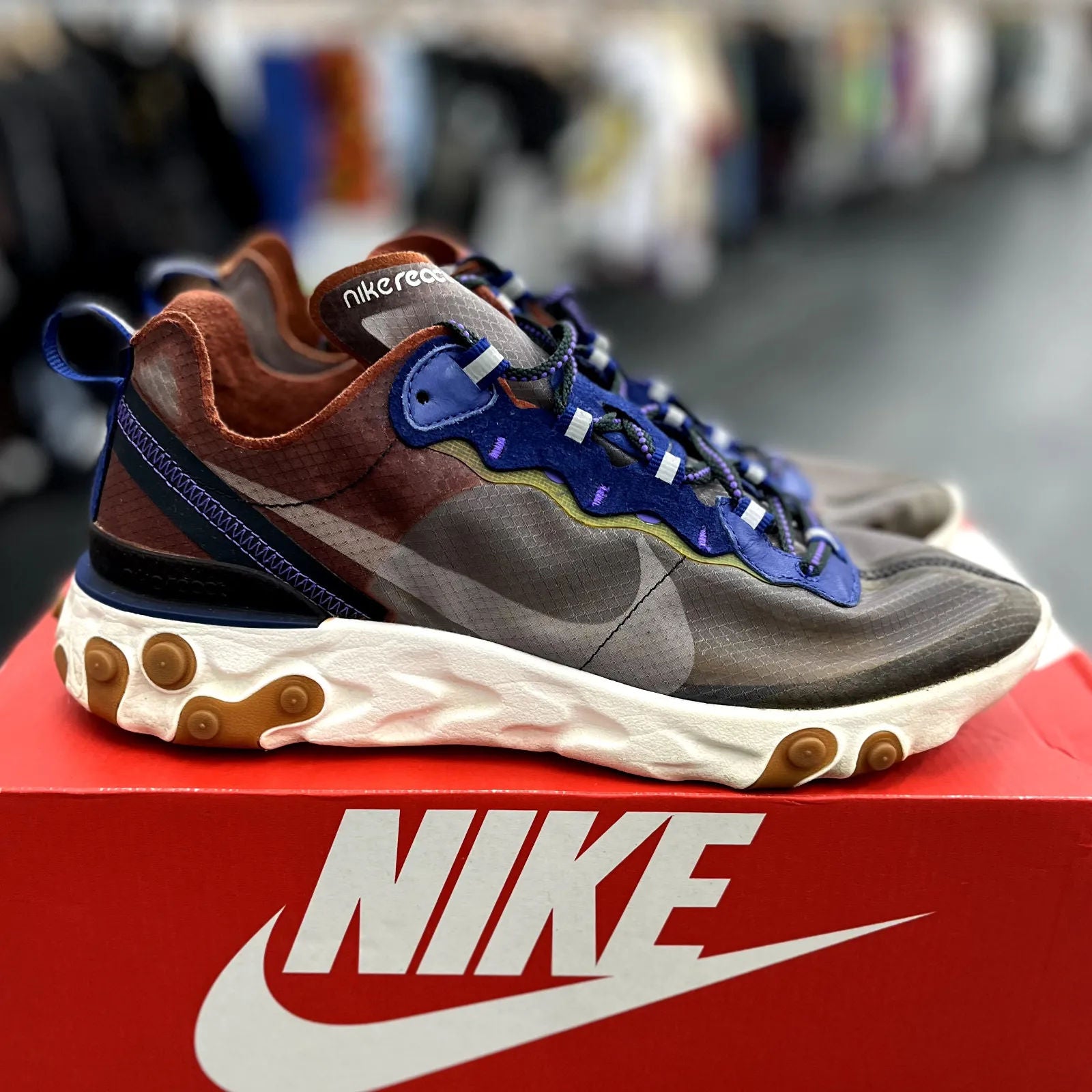 Nike React Element 87 Dusty Peach - Preowned