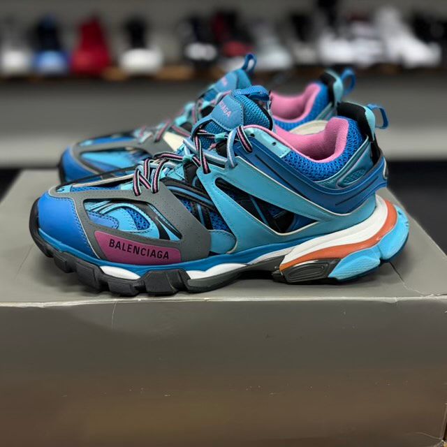 Balenciaga Track Runners Blue - Preowned