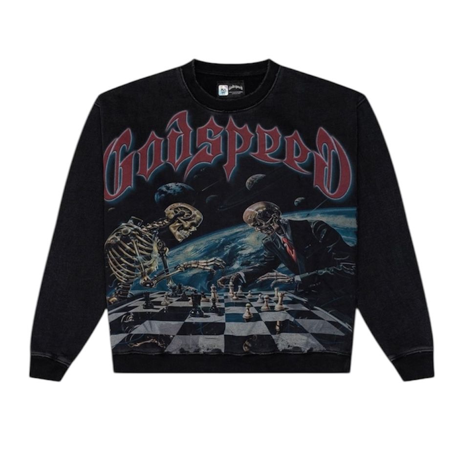 Godspeed Checkmate Sweatshirt (Black)