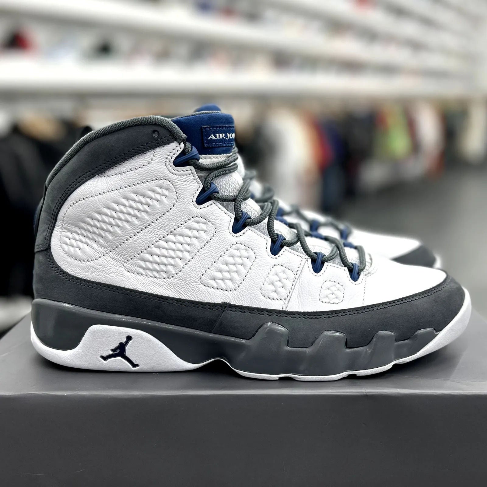 Jordan 9 Retro Flint Grey French Blue (2026) - Preowned