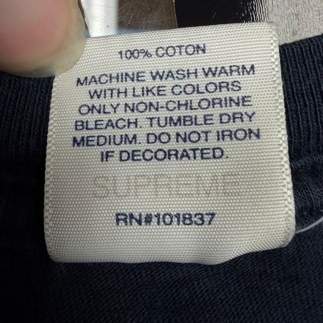 Supreme Lizard Tee Navy - Preowned