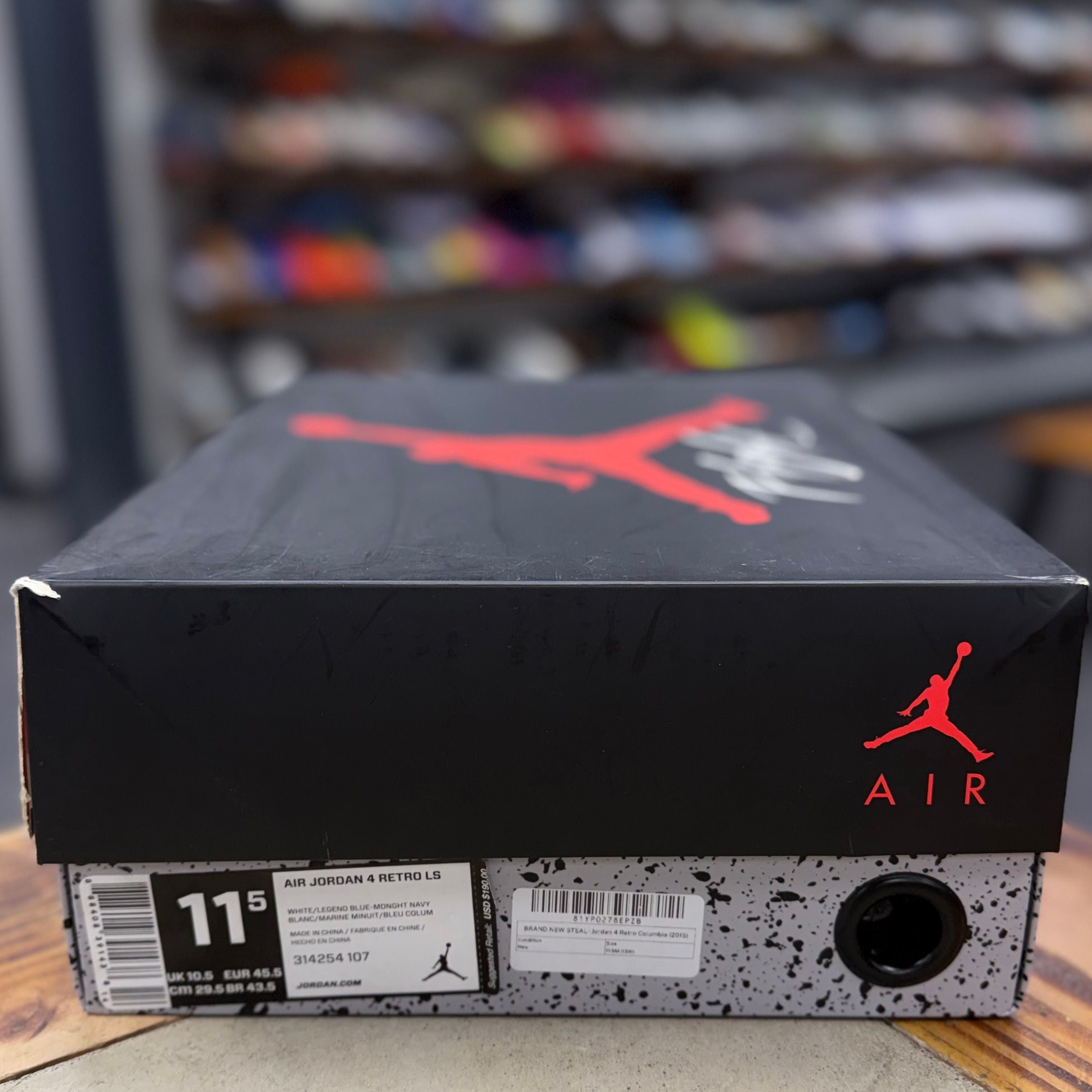 BRAND NEW STEAL - Jordan 4 Retro Columbia (2015)