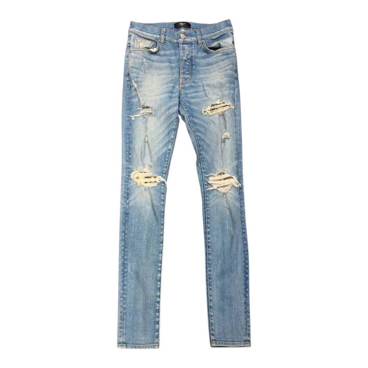 Amiri MX1 Aloha Denim (Indigo) - Preowned