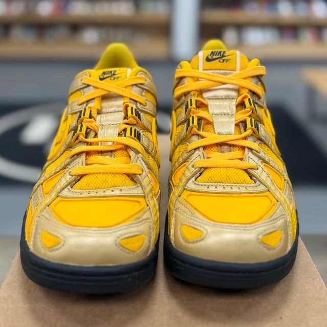 Nike Air Rubber Dunk Off-White University Gold - Preowned