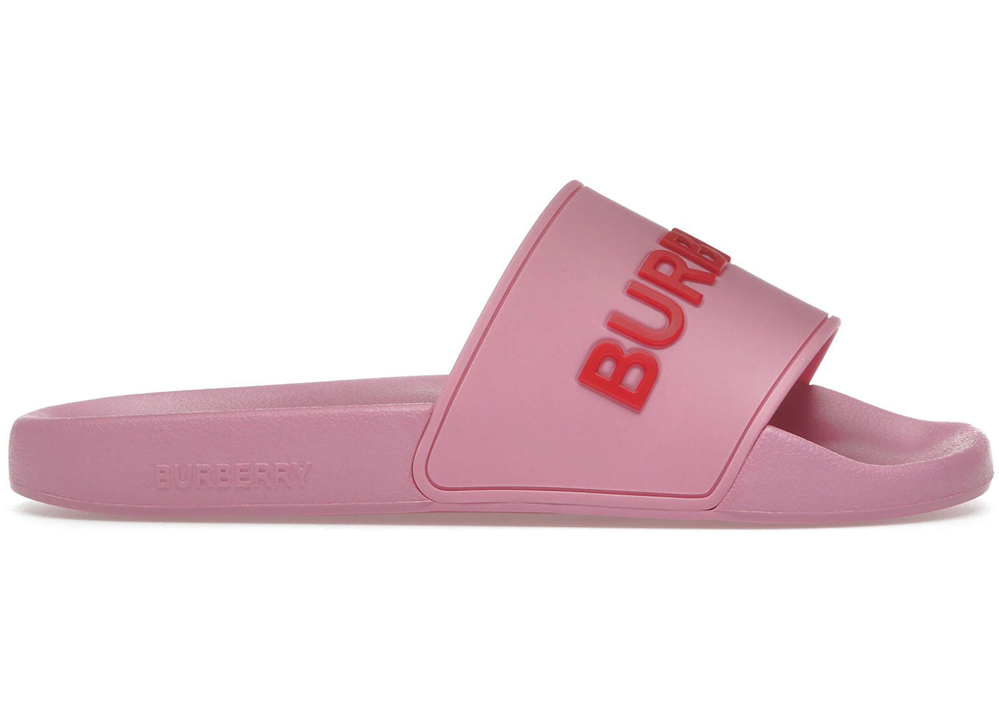 Burberry Embossed Logo Slides Bubblegum Pink (W)
