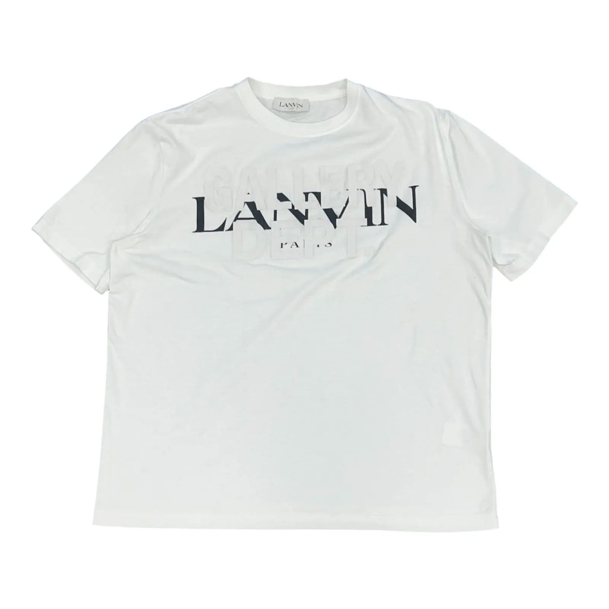 Lanvin x Gallery Dept. Printed Tee Optic White - Preowned