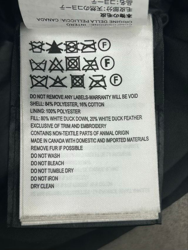 Canada Goose Langford Parka Black - Preowned