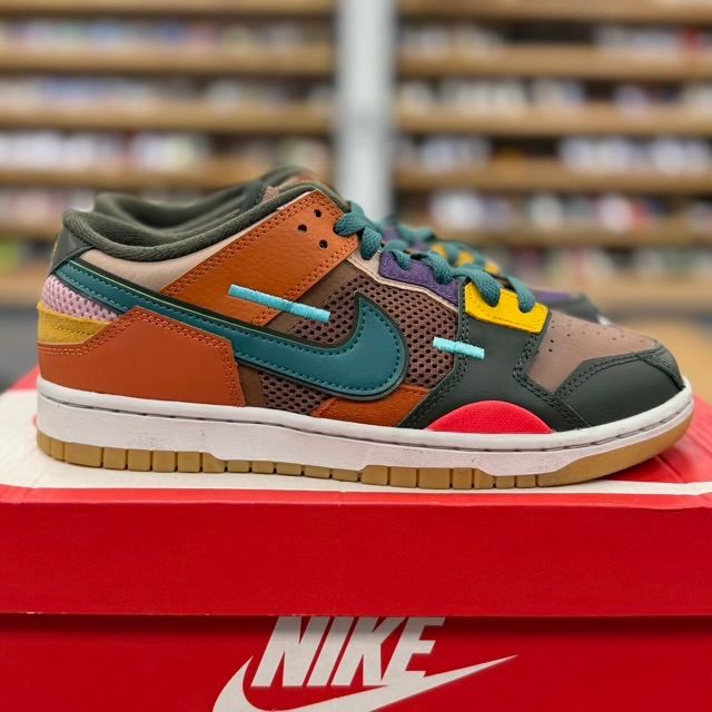Nike Dunk Low Scrap Archeo Brown - Preowned