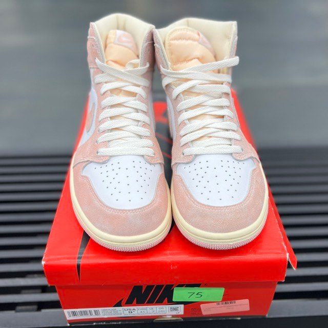Jordan 1 Retro High OG Washed Pink (Women's) - Preowned