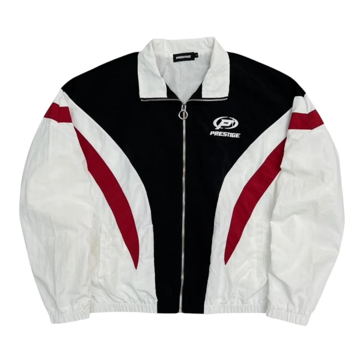 Prestige Nylon Jacket (Black/White) - Preowned