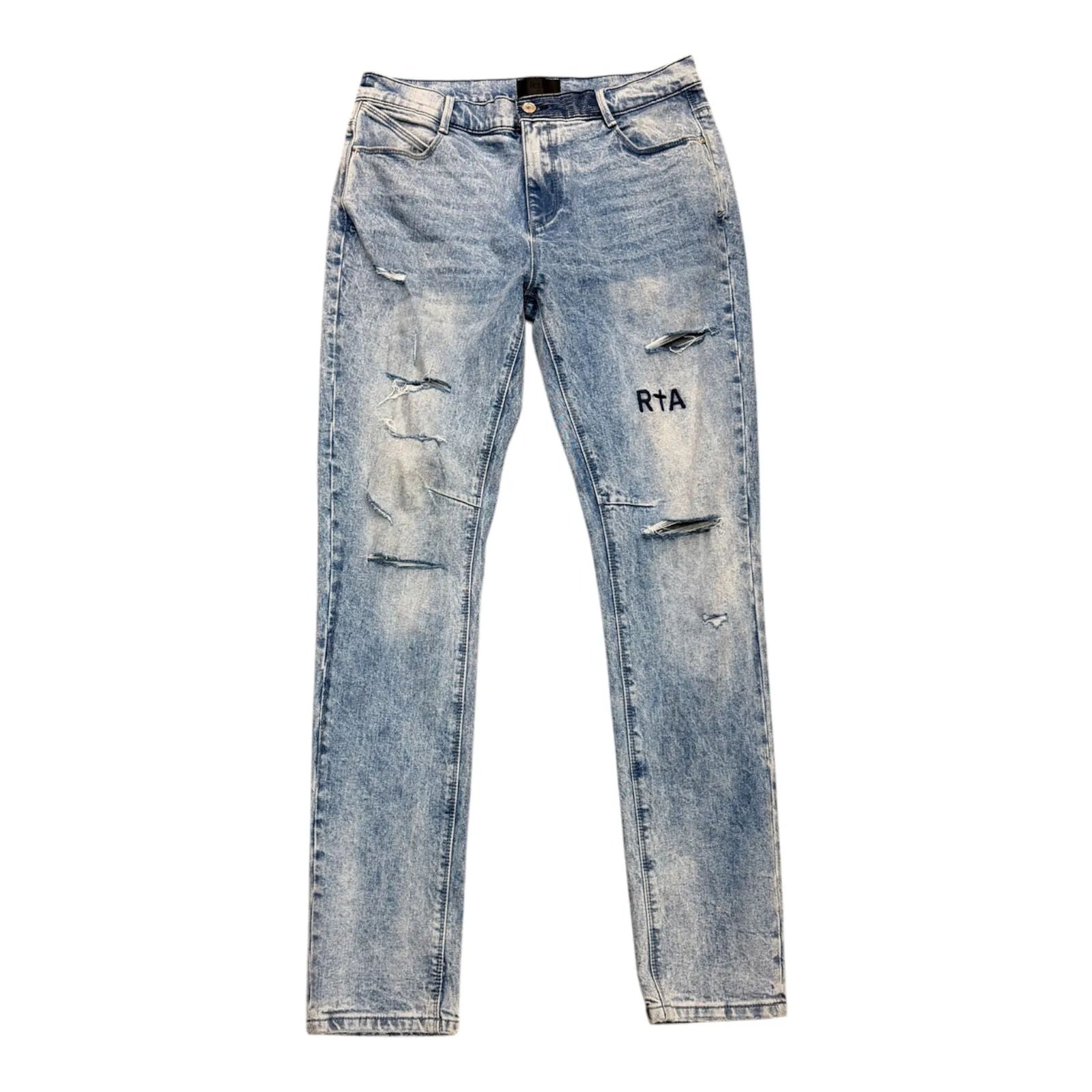 RTA Bryant Ripped Skinny Jean (Blue) - Preowned