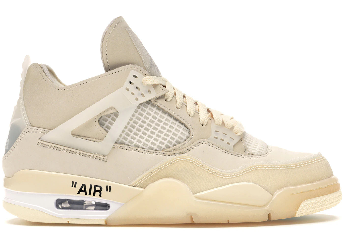 Jordan 4 Retro Off-White Sail (Women's) - Preowned