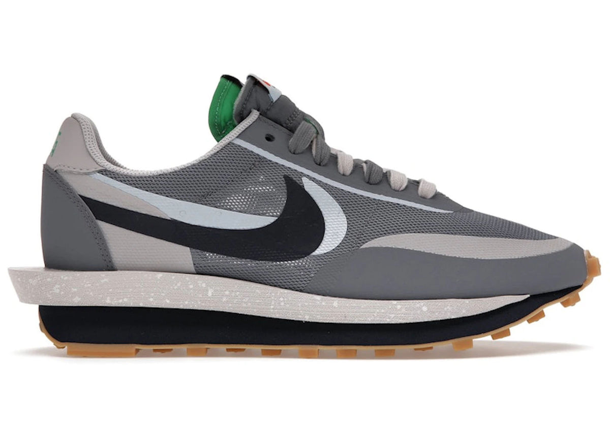 Nike LD Waffle sacai CLOT Kiss of Death 2 Cool Grey - Preowned