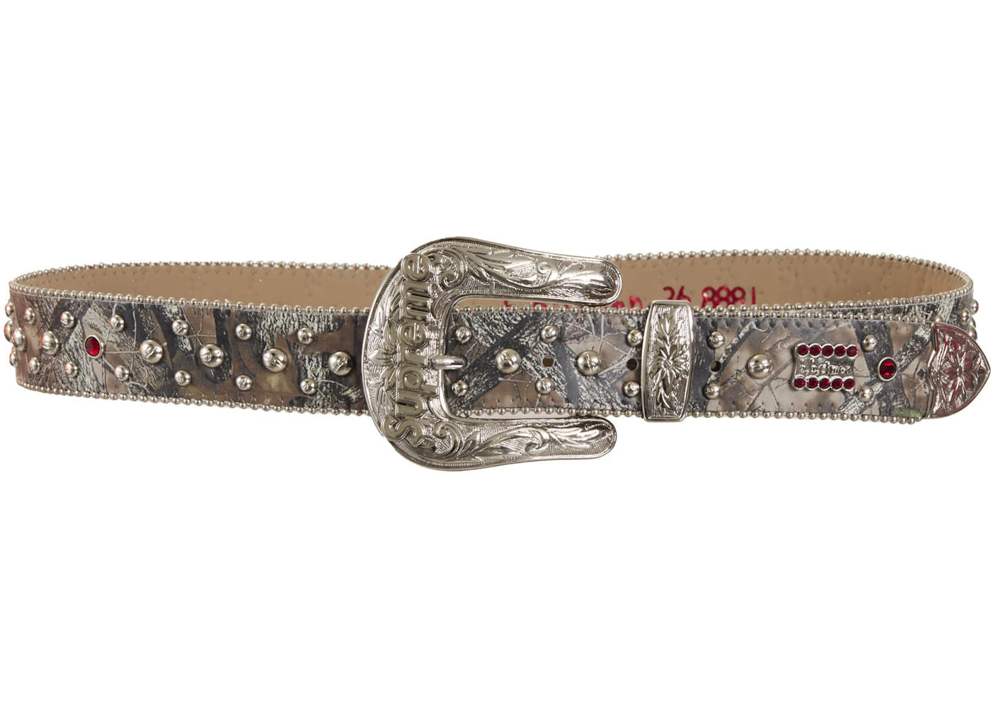 Supreme b.b. Simon Studded Ranger Belt TrueTimber HTC Fall Camo - Preowned