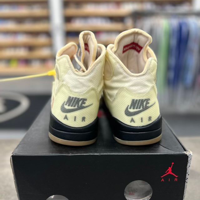 Jordan 5 Retro Off-White Sail - Preowned