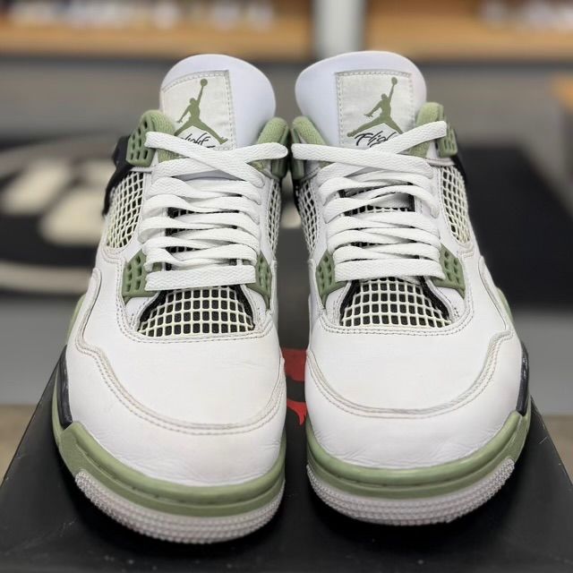 Jordan 4 Retro Seafoam (Women's) - Preowned