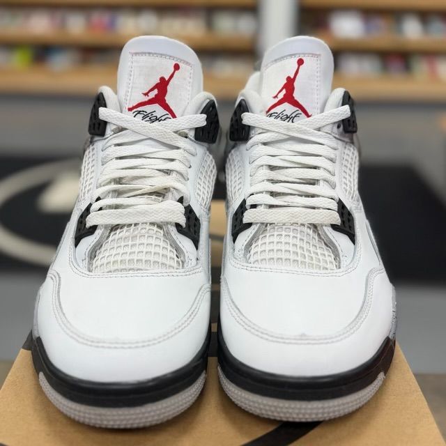 Jordan 4 Retro White Cement (2025) - Preowned