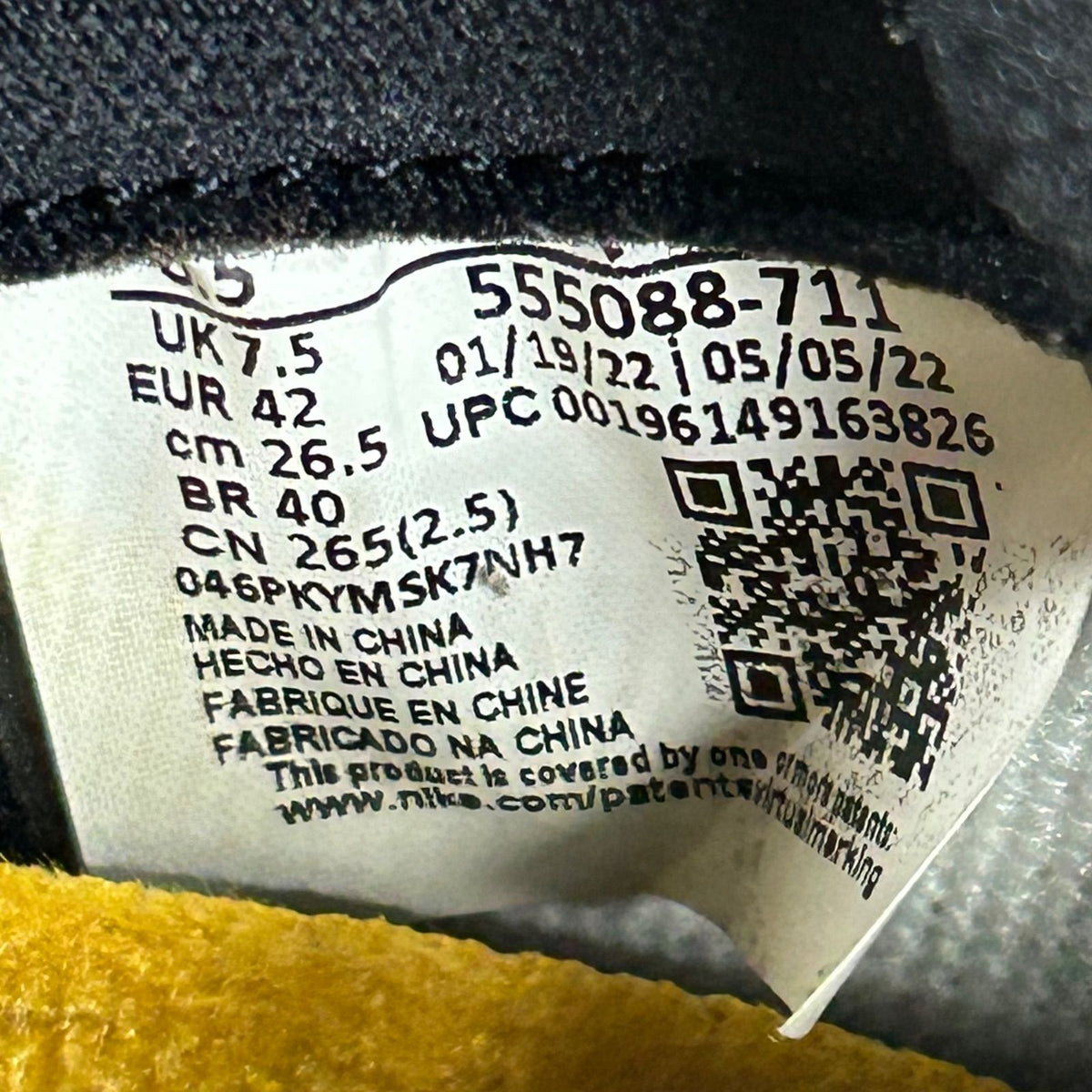 Jordan 1 Retro High OG Taxi - Preowned