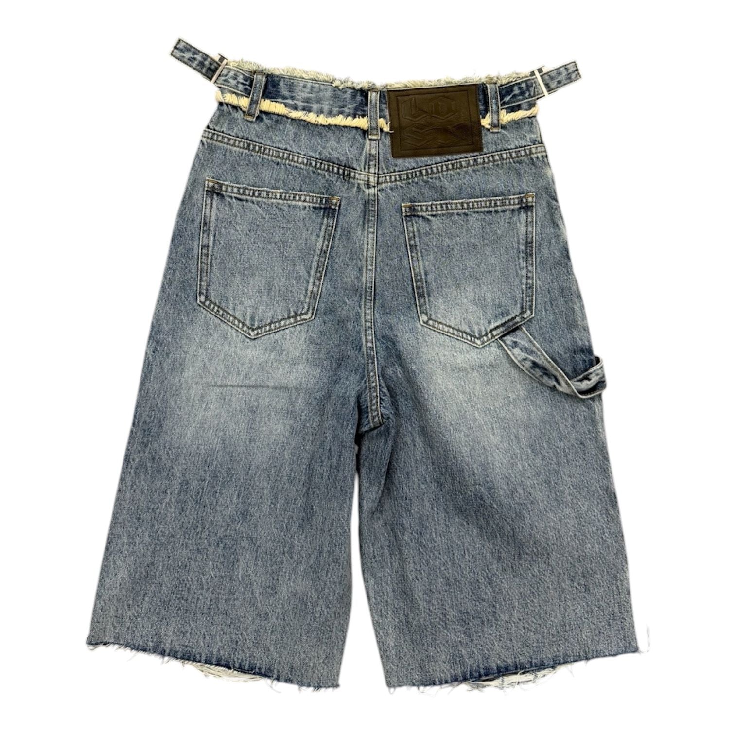 Lost Intricacy Carpenter Jean Short (Blue)