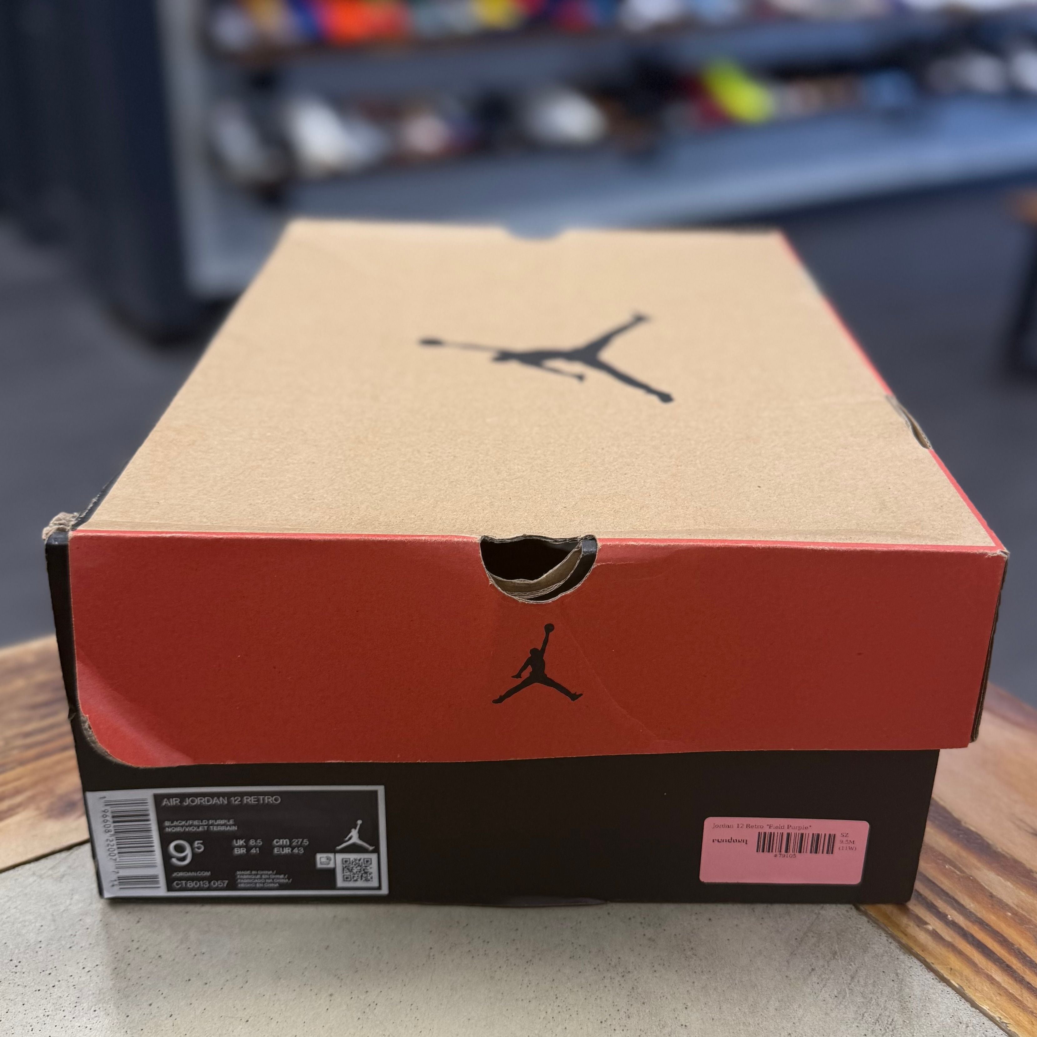 BRAND NEW STEAL - Jordan 12 Retro Field Purple