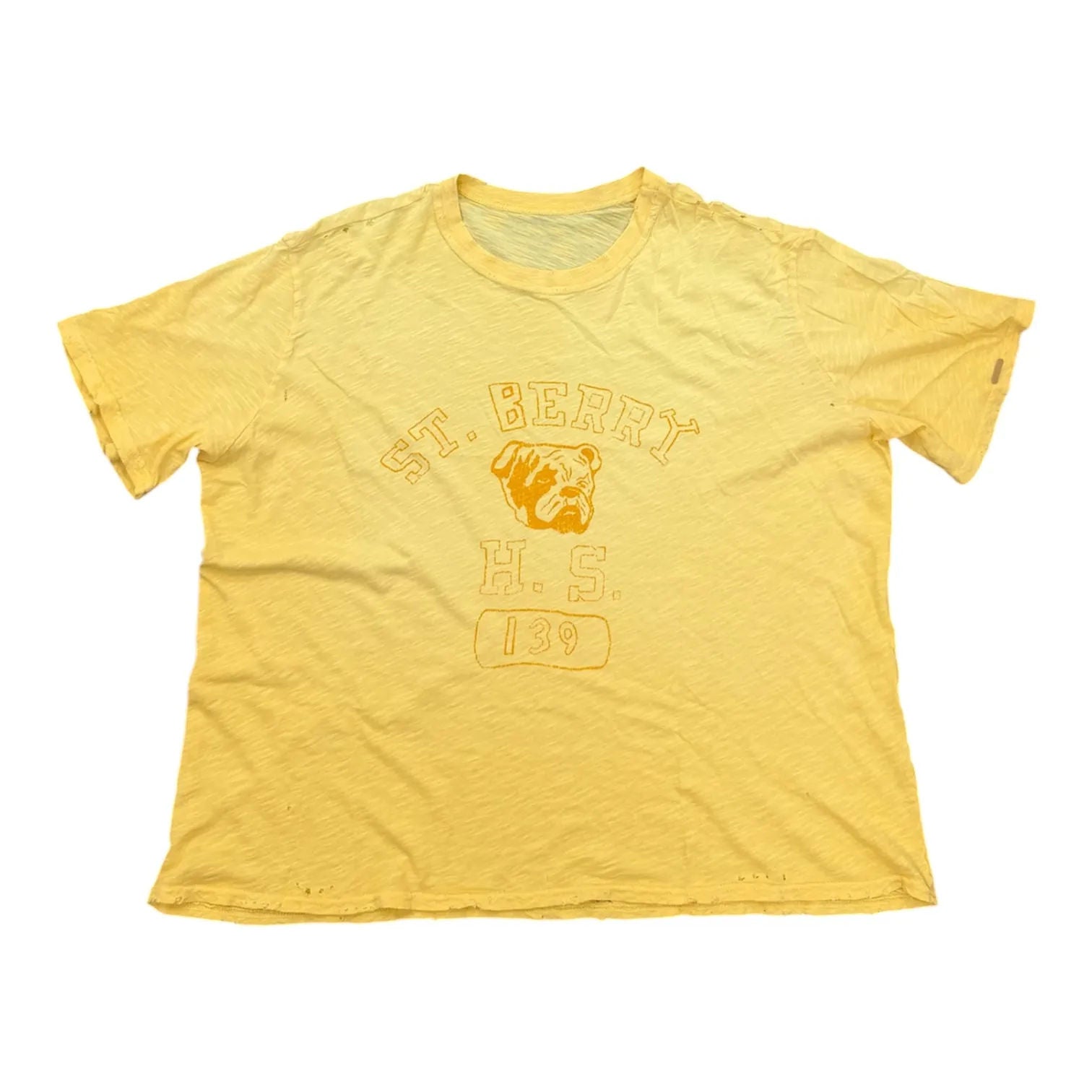 GV Gallery St Berry HS Tee (Yellow) - Preowned