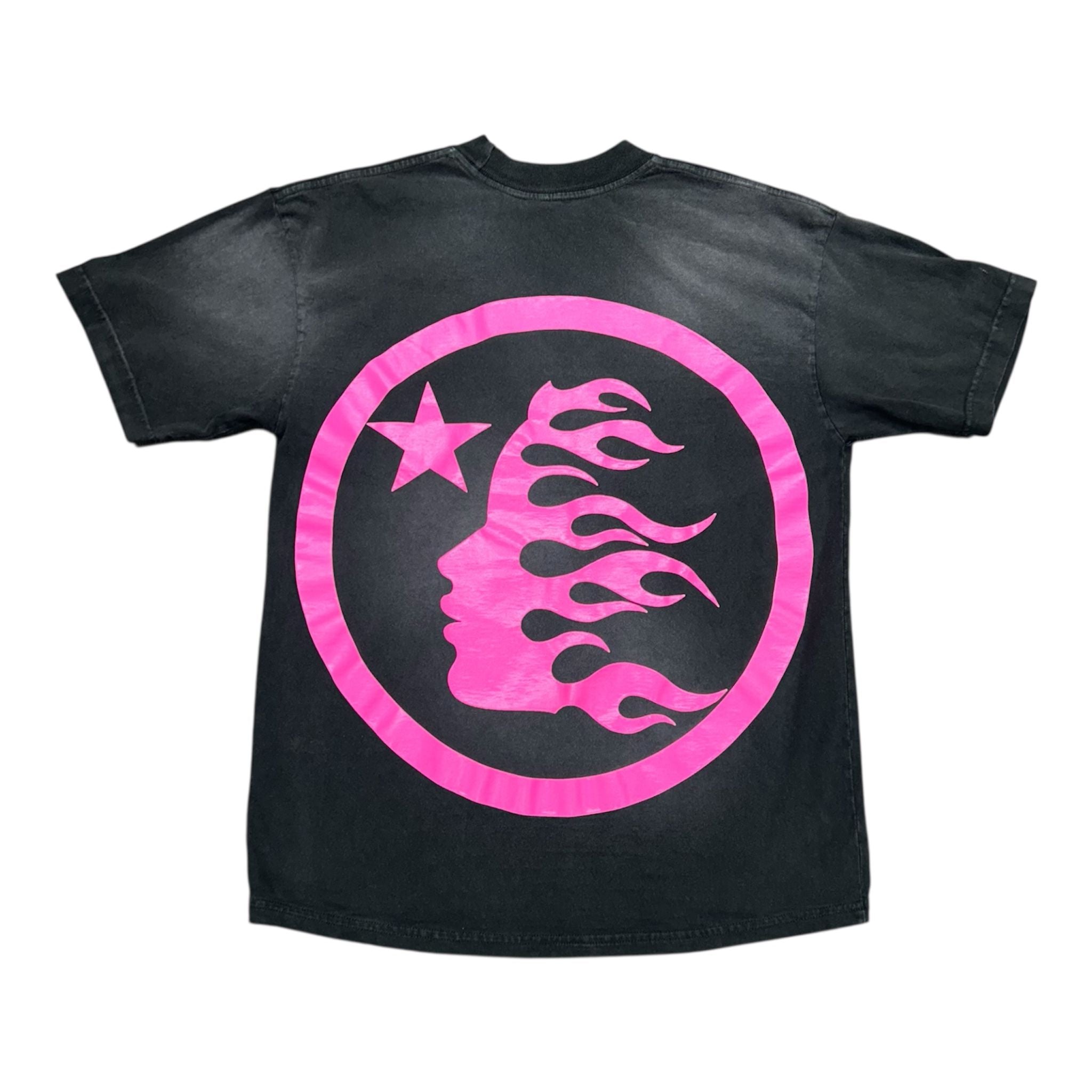 Hellstar Gel Logo Tee (Black/Pink) - Preowned