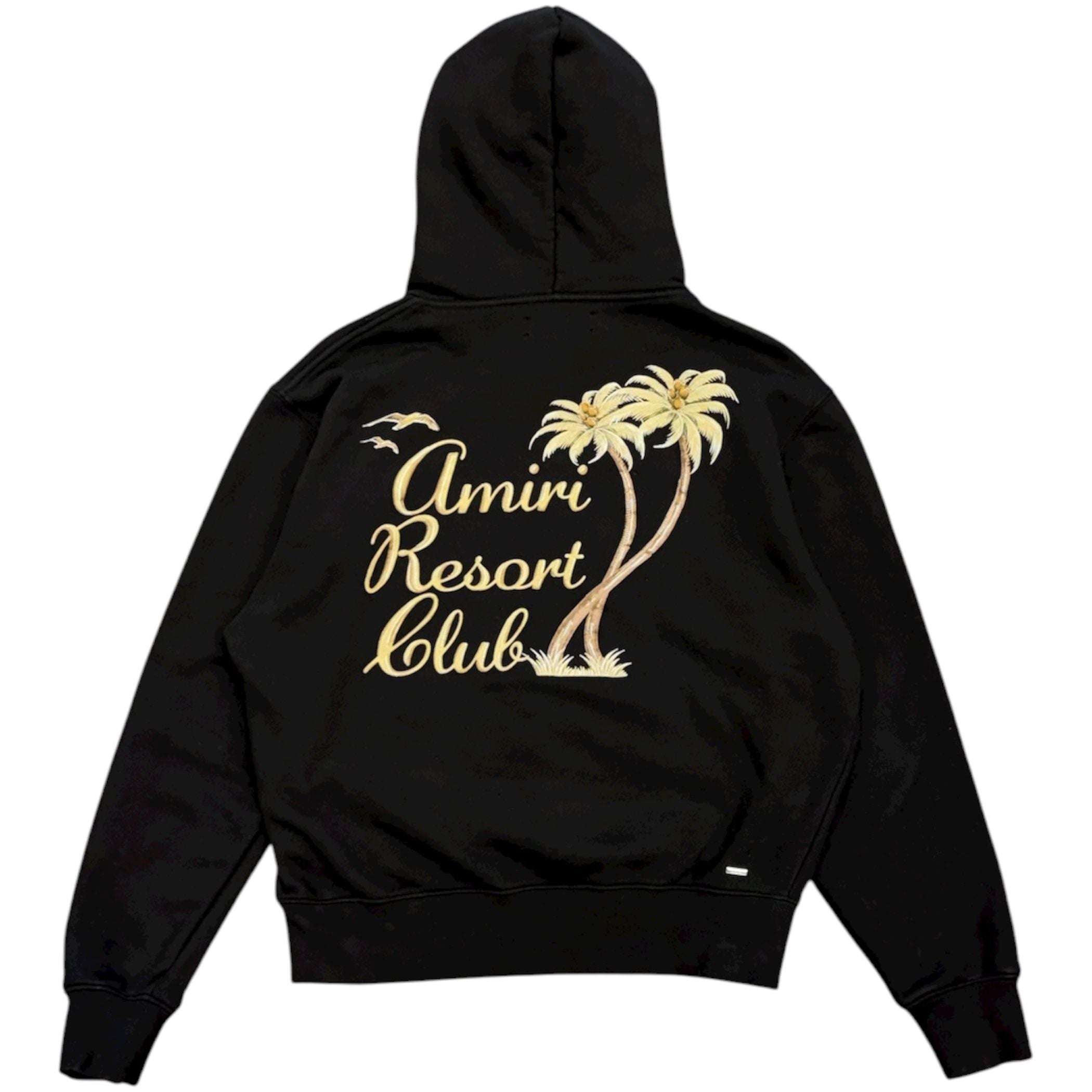 Amiri Resort Club Hoodie (Black) - Preowned
