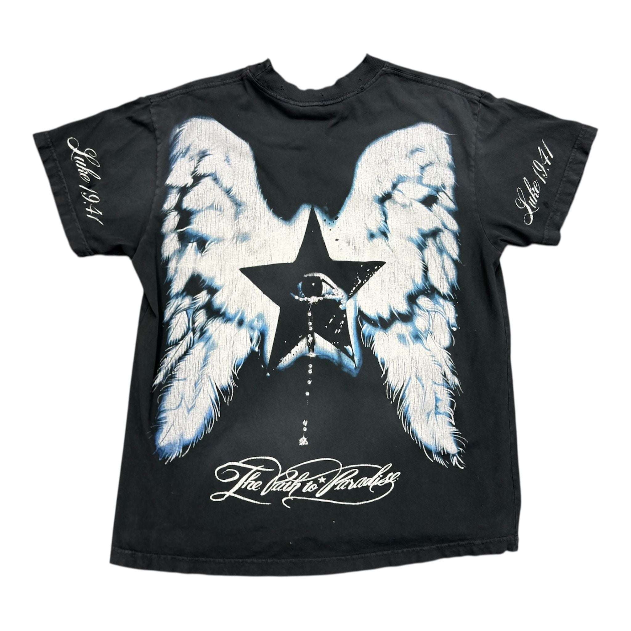 Hellstar Jesus Wept T-Shirt Black - Preowned