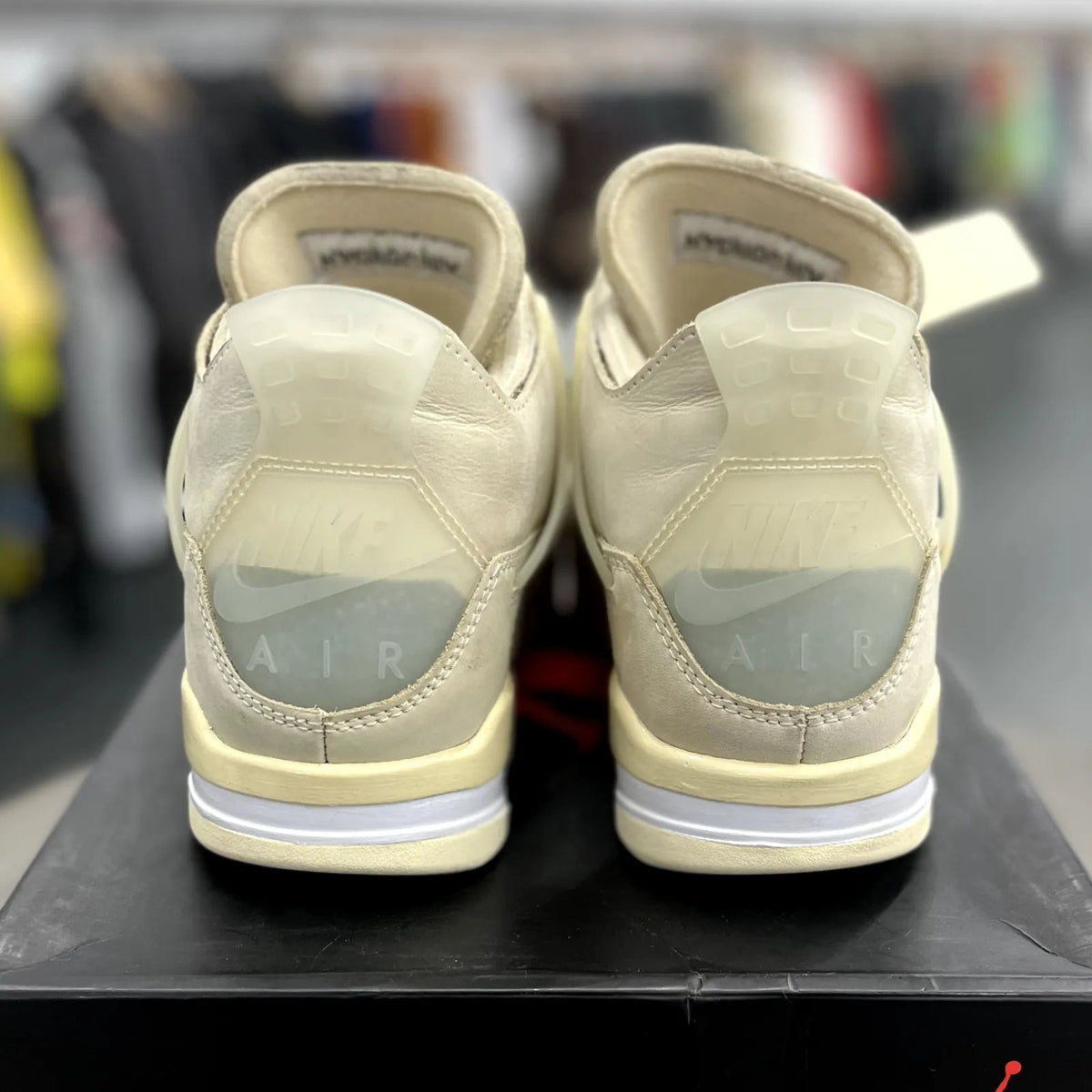 Jordan 4 Retro Off-White Sail (Women's) - Preowned