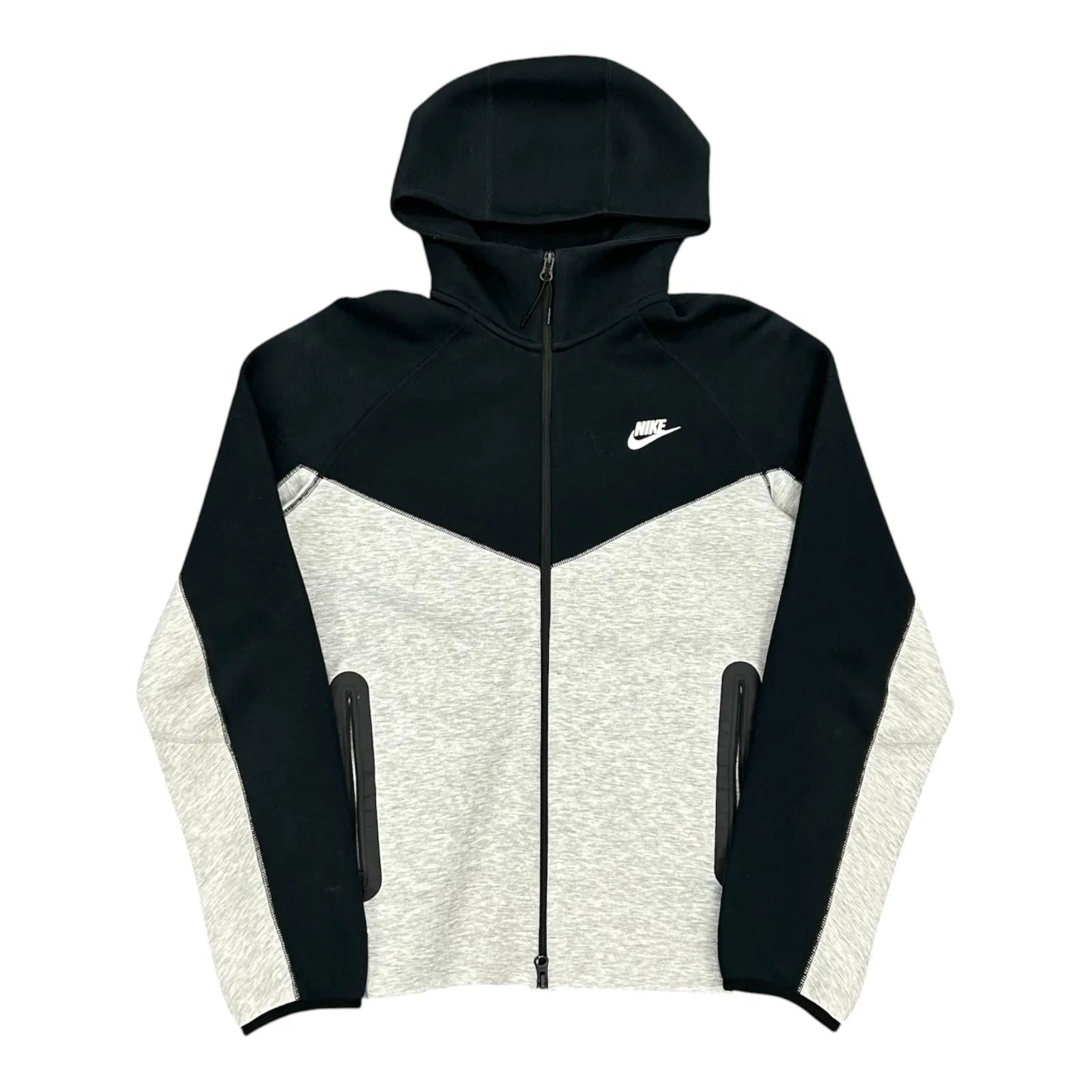 Nike Tech Hoodie (Black/Grey) - Preowned