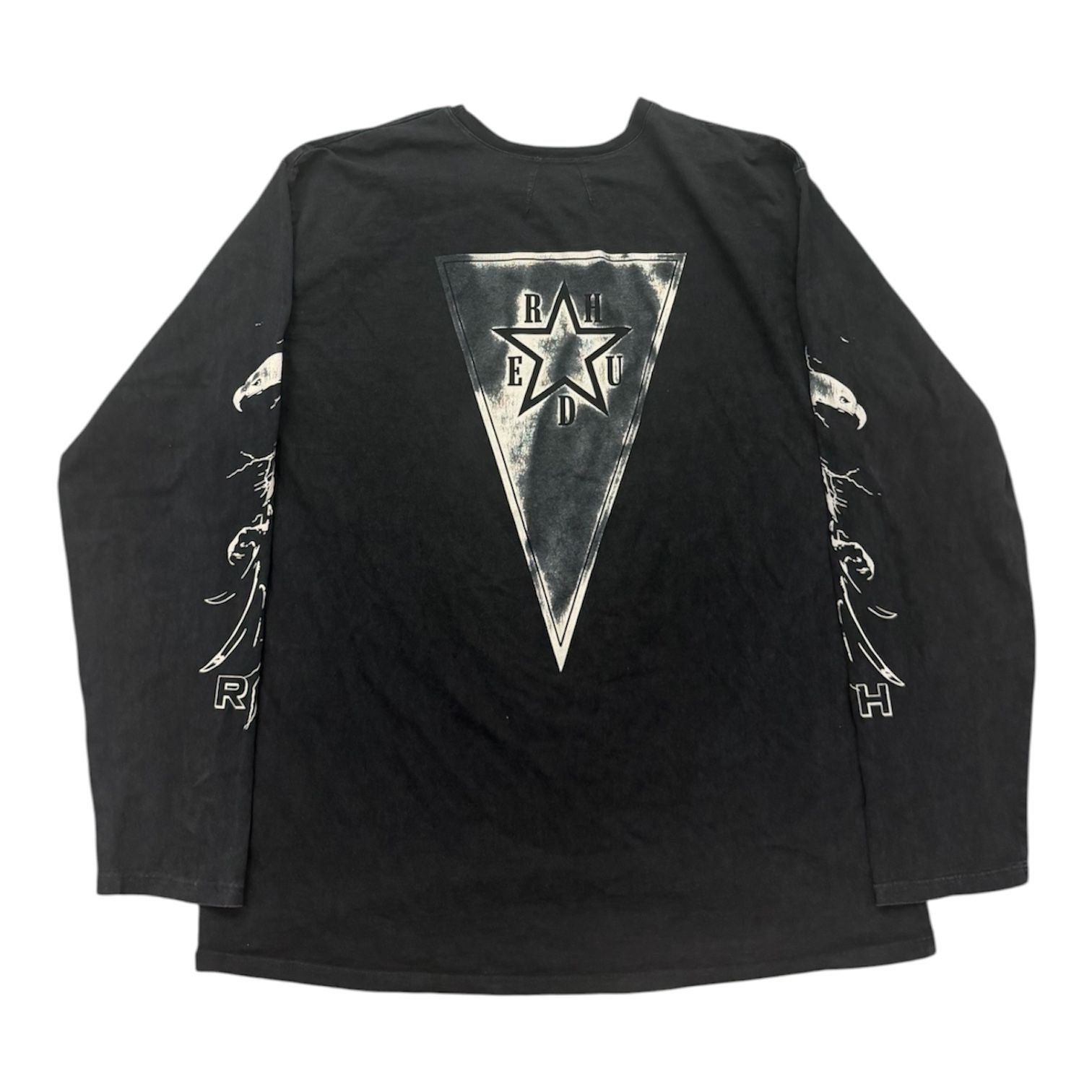 Rhude Wild Breed Longsleeve Tee (Black) - Preowned