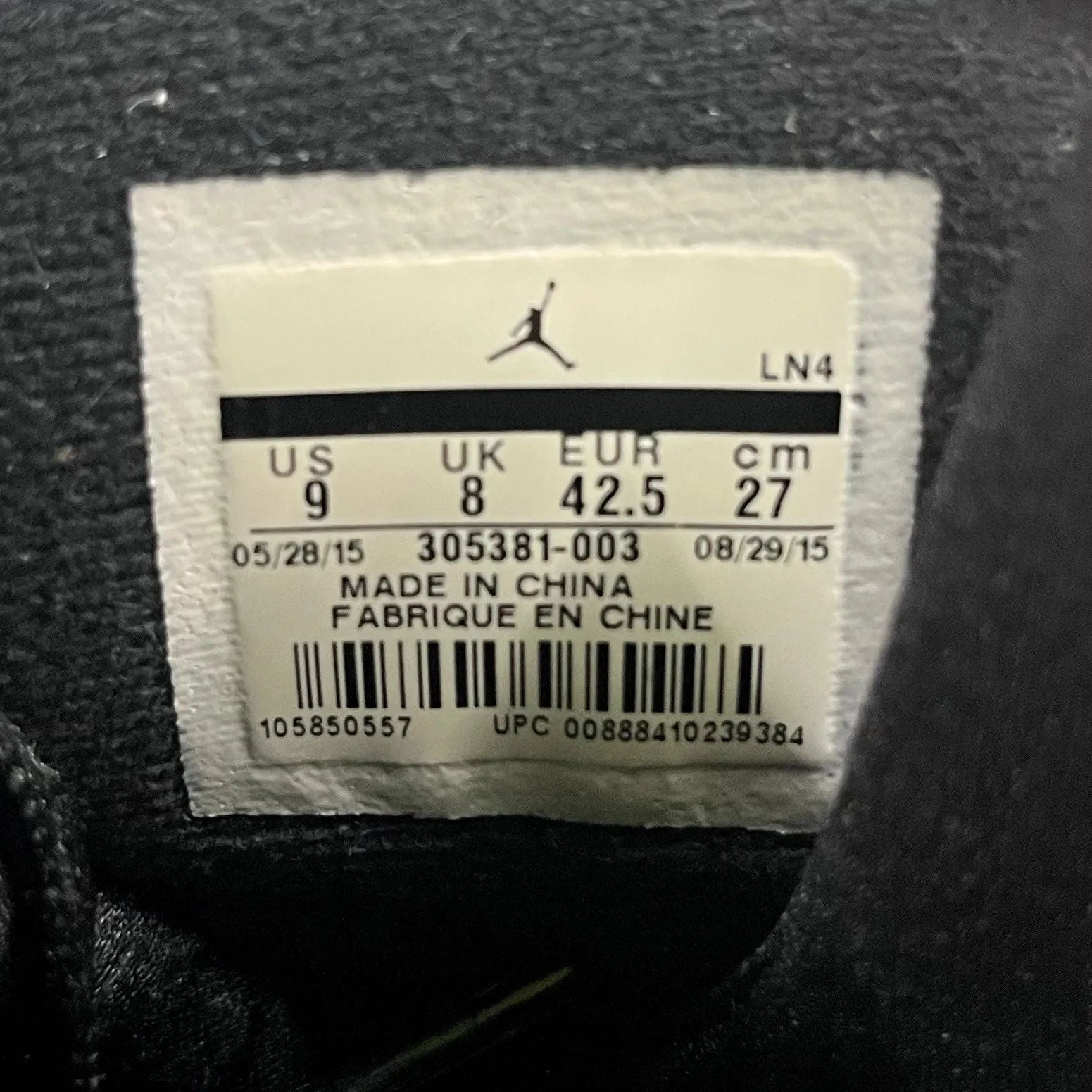Jordan 8 Retro Chrome (2015) - Preowned