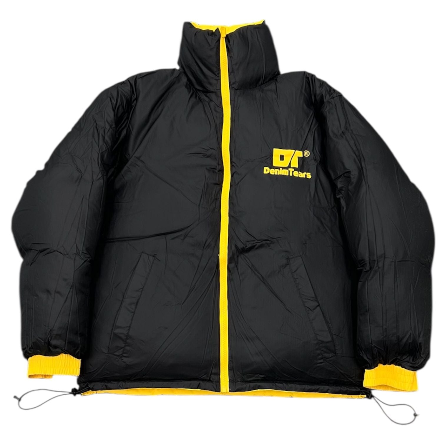 Denim Tears DT Outdoor Puffer Jacket Yellow