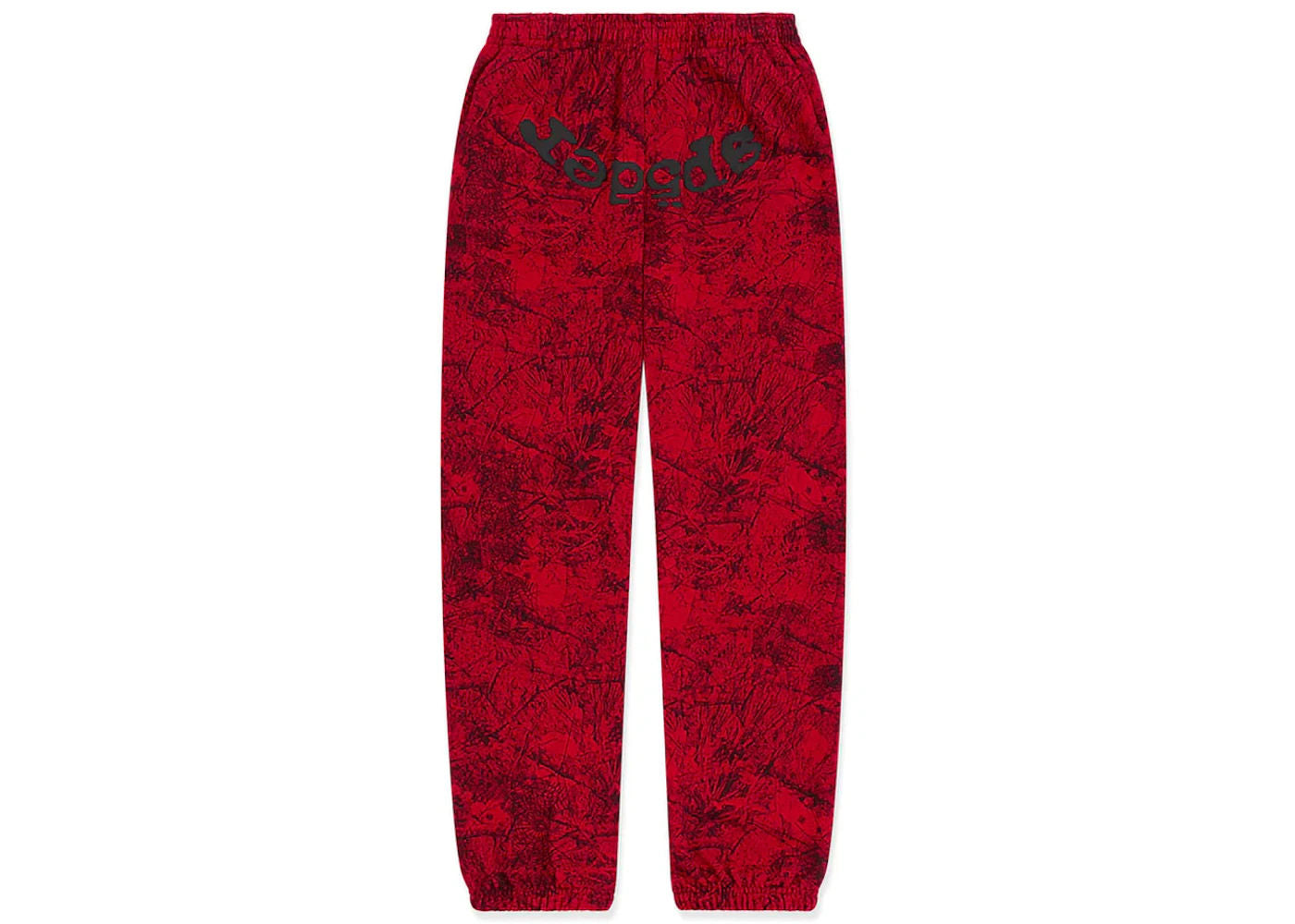 Sp5der OG Tree Camo Sweatpant (Red)